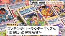 日本コンテンツ「海賊版」の被害額 10兆円を突破　AI活用で現地版を制作するなど収益確保を推進したい考え　経産省