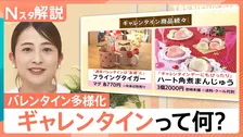 女性同士で楽しむ“ギャレンタイン”がトレンド？多様化するバレンタイン　そもそも「興味がない」という調査も…【Nスタ解説】