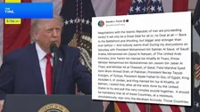 「義務として署名を」トランプ大統領 サウジなどに「アブラハム合意」への参加要求　イランとの戦闘終結交渉「順調」も具体的進捗には言及せず