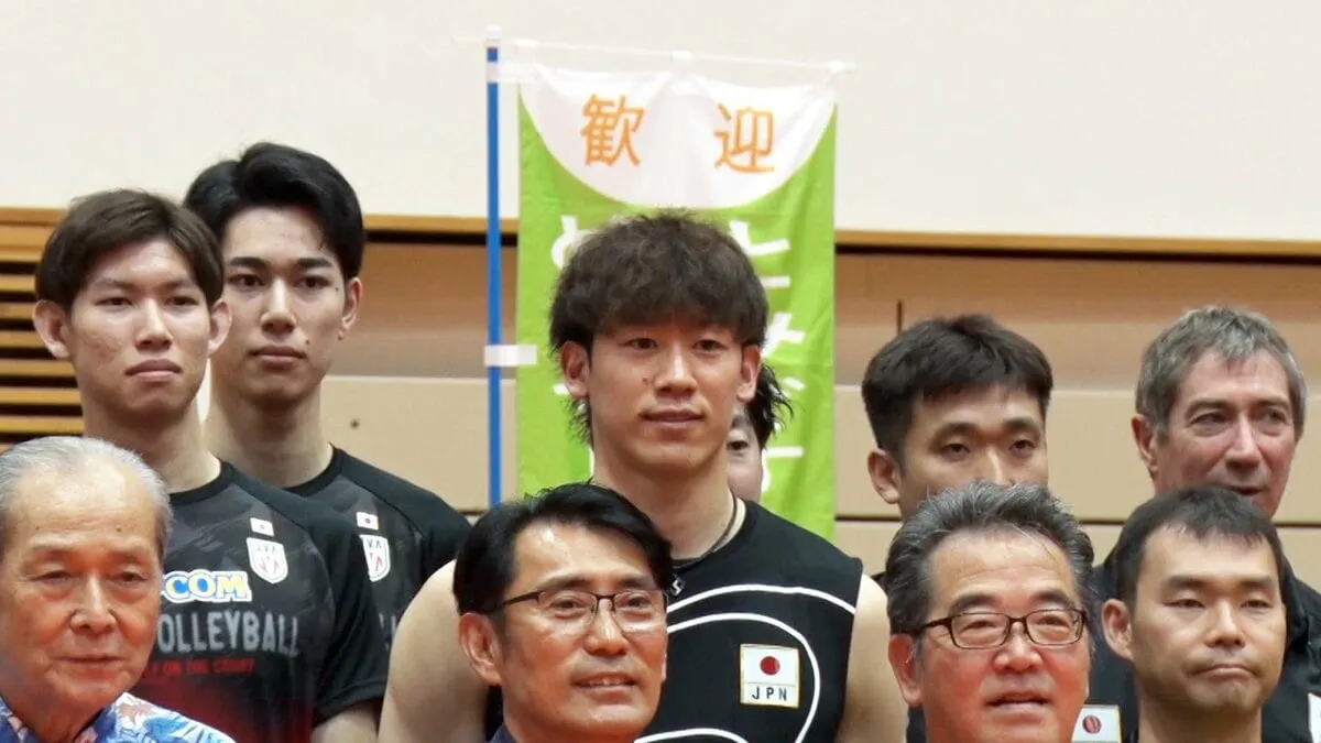 石川祐希、髙橋藍らが合流　3大会連続メダルへ石川主将「しっかりといい準備をしたい」日本ラウンド16日開幕【ネーションズリーグ】