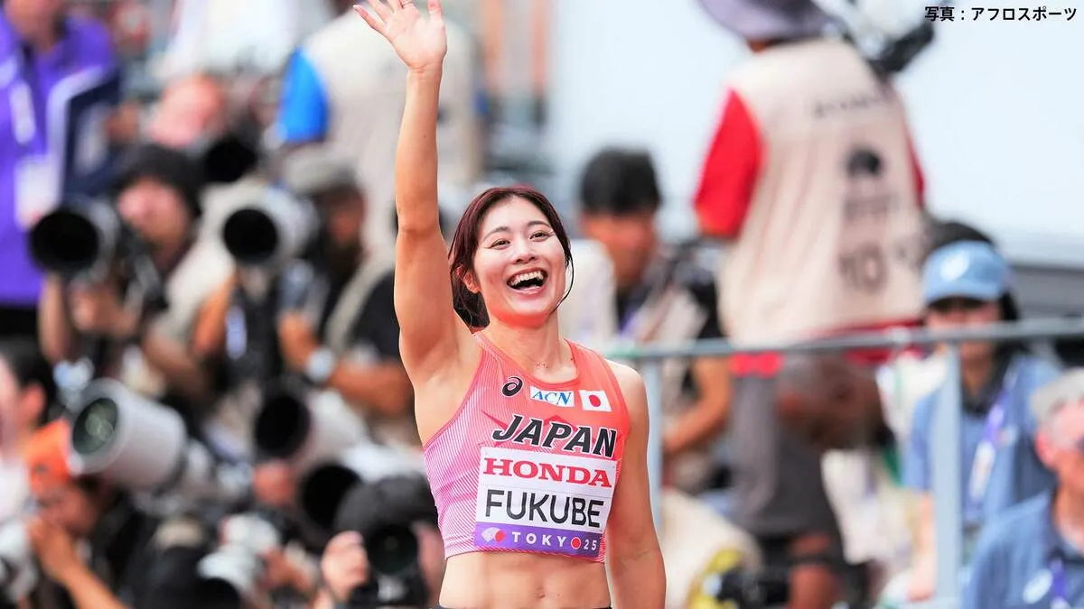 女子100mH 福部真子＆中島ひとみが準決勝進出！福部はインタビューで驚く「えっ、本当ですか？やったー！」【世界陸上】