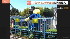 パンチくんの猿山に着ぐるみを着た男性が柵を乗り越え侵入　2人を警察に引き渡す　自称アメリカ国籍と話す　千葉・市川市