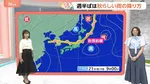 【8月19日 関東の天気】秋雨前線出現 秋の歩み一歩目