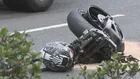 横浜市保土ケ谷区でバイクと乗用車の事故　車線変更時に衝突か　バイク運転の男性（23）死亡