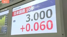 長期金利3％に到達　30年ぶりの高い水準更新　住宅ローンの固定金利に影響　「3％は通過点で今後も上昇傾向は変わりにくい」市場関係者