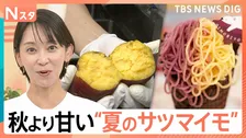 実は古いほどおいしい？糖度42度！真夏のサツマイモが甘いワケ　熟成不要の“奇跡”の品種も誕生【Nスタ】