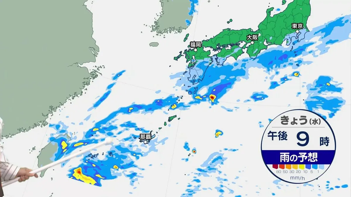 きょう（22日）関東から西の太平洋側で12月上旬並みの寒さ　あすは一転　秋晴れで爽やかな陽気に