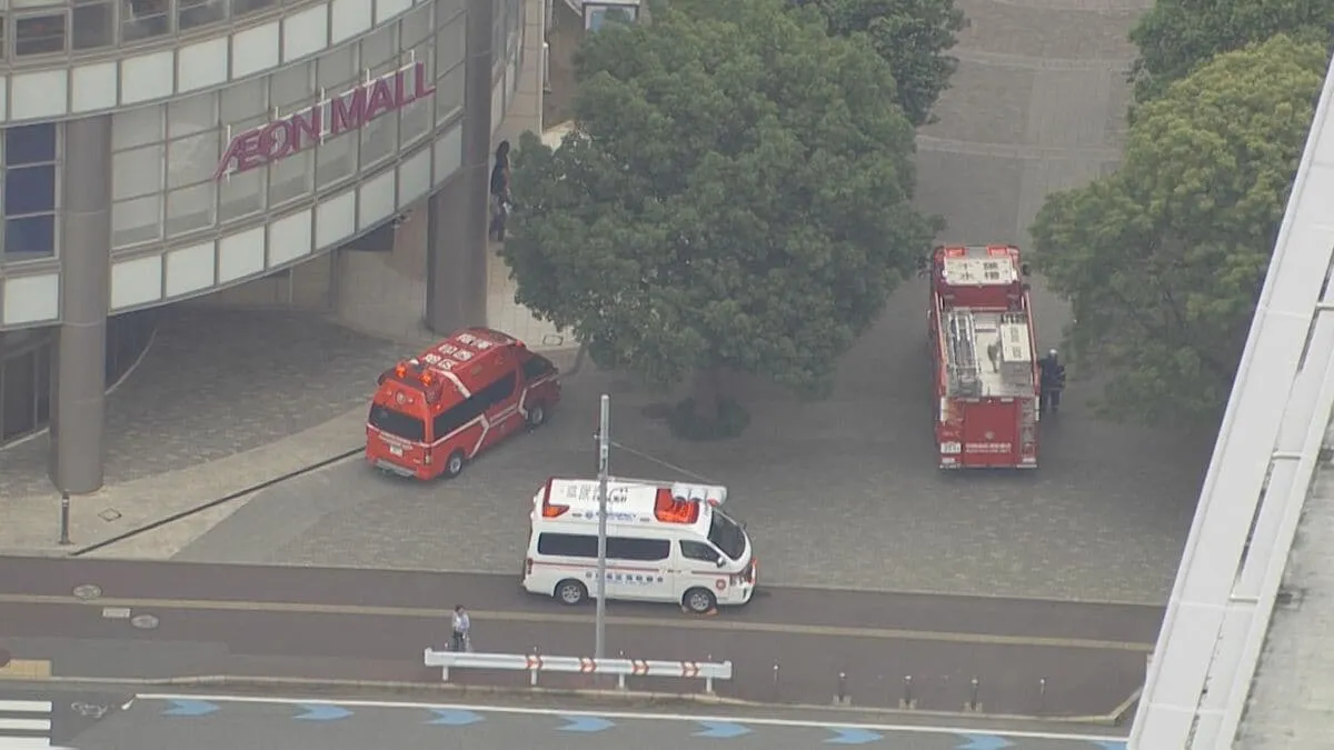 【速報】千葉・印西市のイオンで客同士のトラブルで催涙スプレーを噴射か 20人が目の痛みなどを訴える 噴射した人物は逃走中