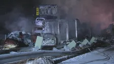 去年12月に関越道で起きた計67台が絡み2人が死亡した多重事故で警察が男女あわせて26人を書類送検