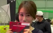 【中川安奈】「ただただ楽しんでる」ゴルフ体験イベントを訪問　ゲームに参加し「まさかのゲット!!笑」