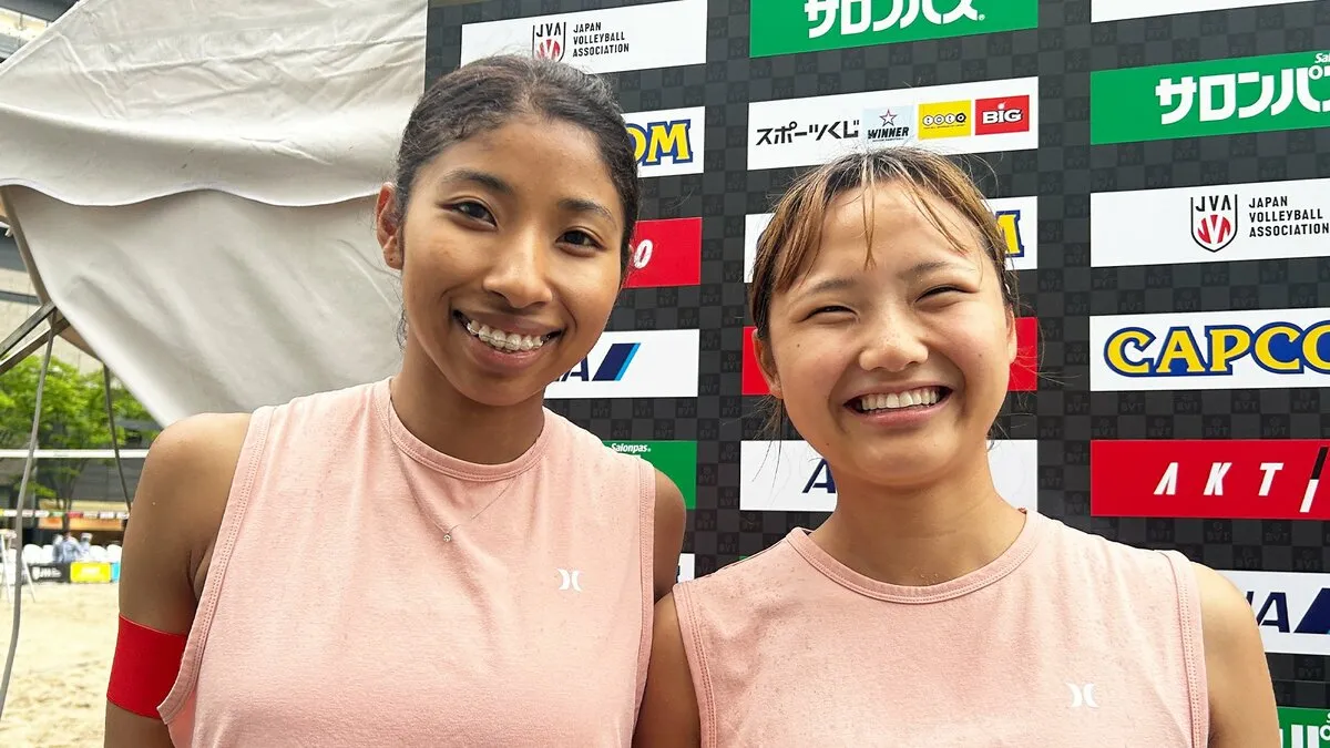 日本代表候補 宮部愛芽世がビーチバレー初挑戦！ホロ苦デビューも「楽しかった」