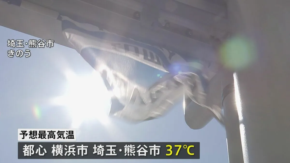 関東ではきょうも猛烈な暑さに　1都5県に「熱中症警戒アラート」発表