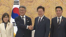 「近くて近い間柄に」李在明大統領と武田日韓議連会長が面会　防衛協力や水産物規制には触れず