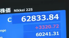 【速報】日経平均、上げ幅も史上最大の3320円　終値は6万2833円　「この勢いがどこまで広がるかは見極め必要」　市場には過熱感や警戒感も