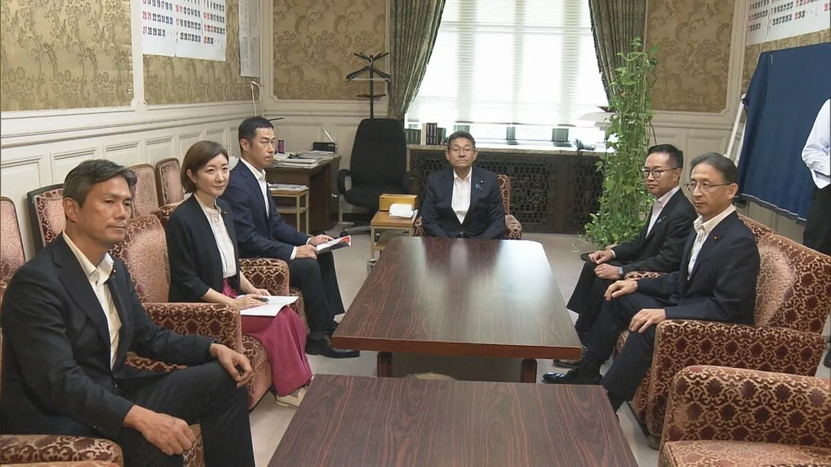 野党5党　石破総理が出席する予算委員会の開催を求めることで一致　日米関税交渉の合意受け