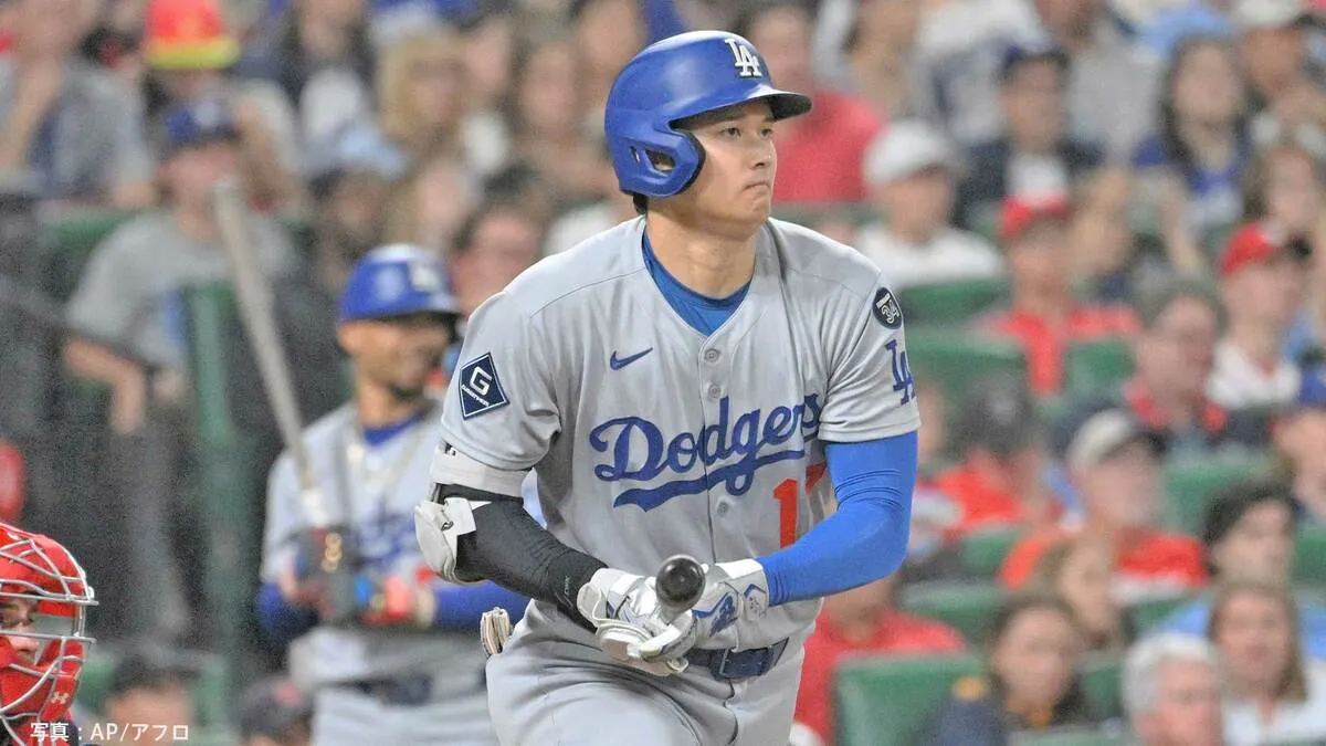 大谷翔平 3戦連続ヒットもド軍完封負け...打線10安打で無得点の拙攻、カージナルスに完敗