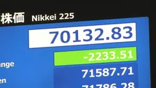 【速報】日経平均株価 一時2200円超の値下がり　前日に3000円を超える歴代4位の上げ幅で最高値更新　利益確定する売り注文が先行