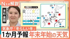 気象庁「冬らしい冬」発言には“油断禁物”のメッセージ？　年末年始の天気どうなる【Nスタ解説】
