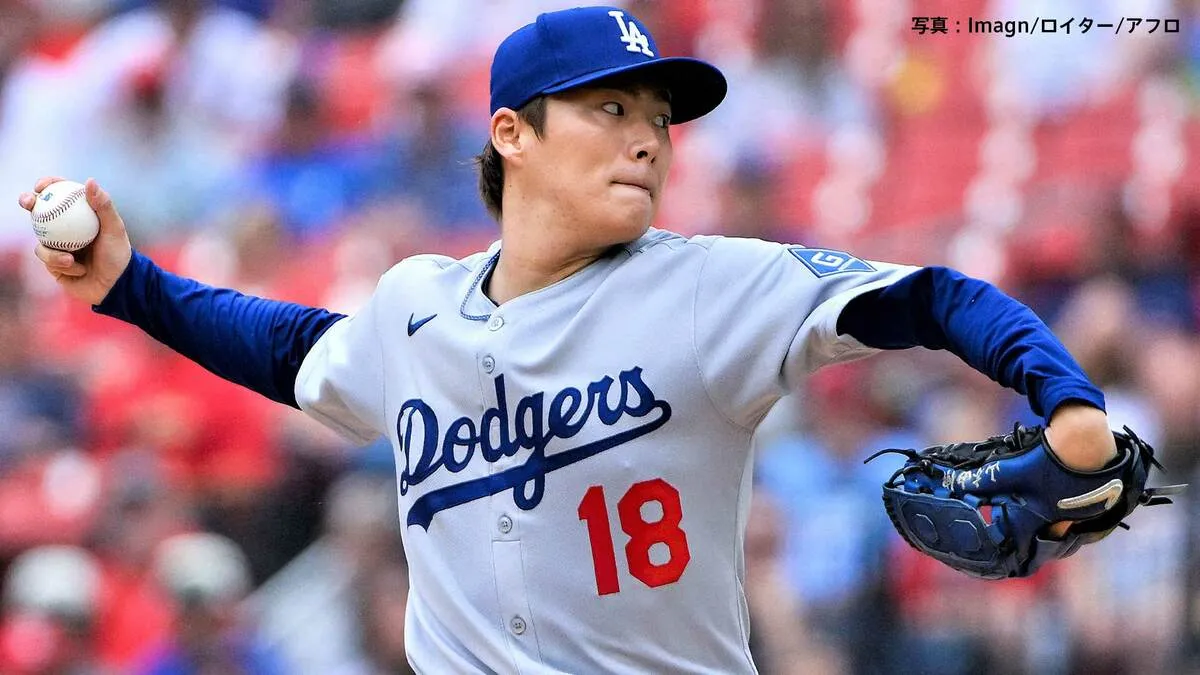 山本由伸 6回9K無失点も勝敗付かず、序盤2死満塁でヌートバーを空振り三振 好投も味方は16イニング無得点で援護なし