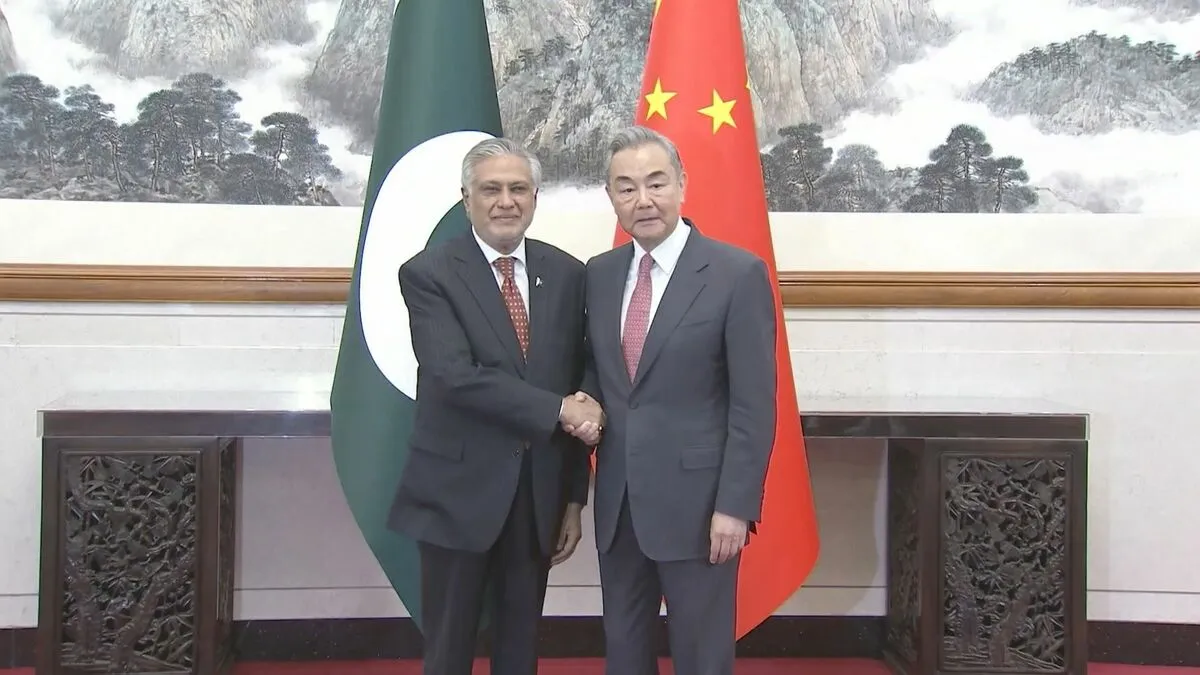 中国・パキスタン外相が会談　インド・パキスタンの停戦を歓迎