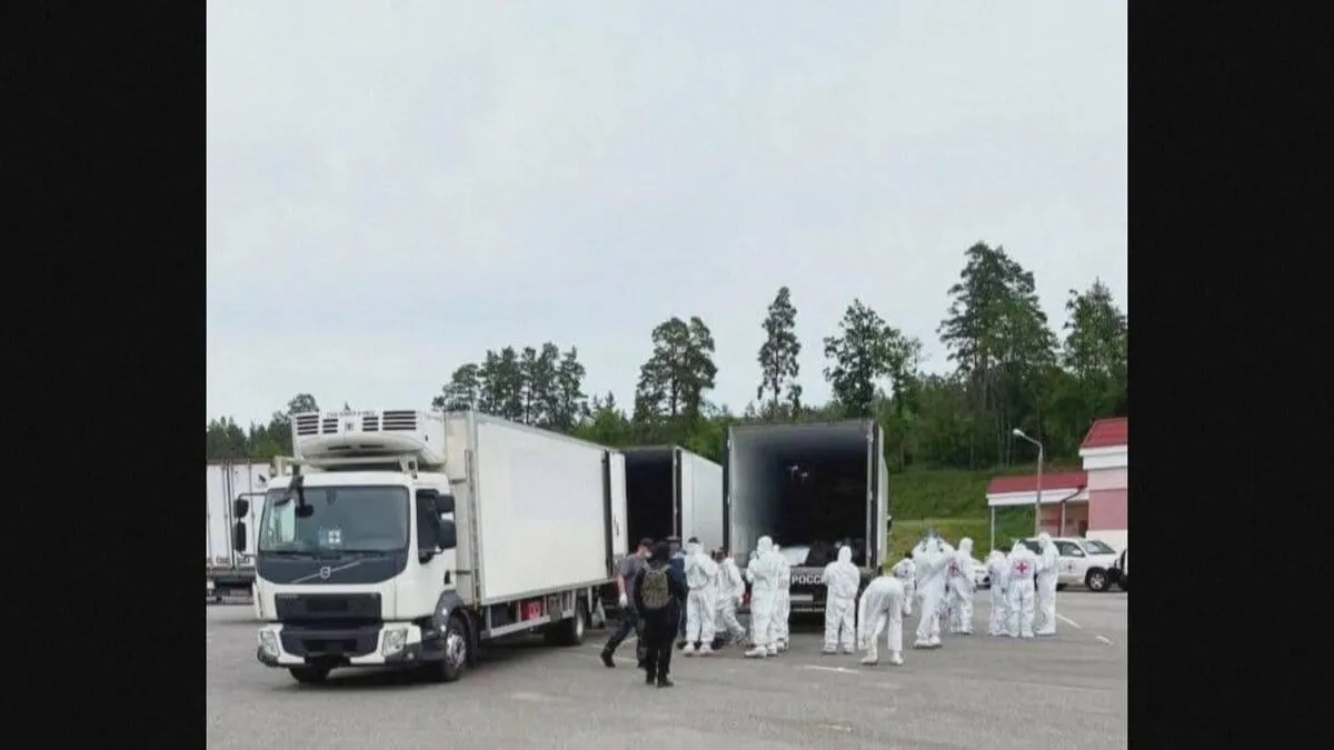 ウクライナとロシアが戦死者遺体の引き渡し　ロシア軍がウクライナ各地に攻撃 3人死亡