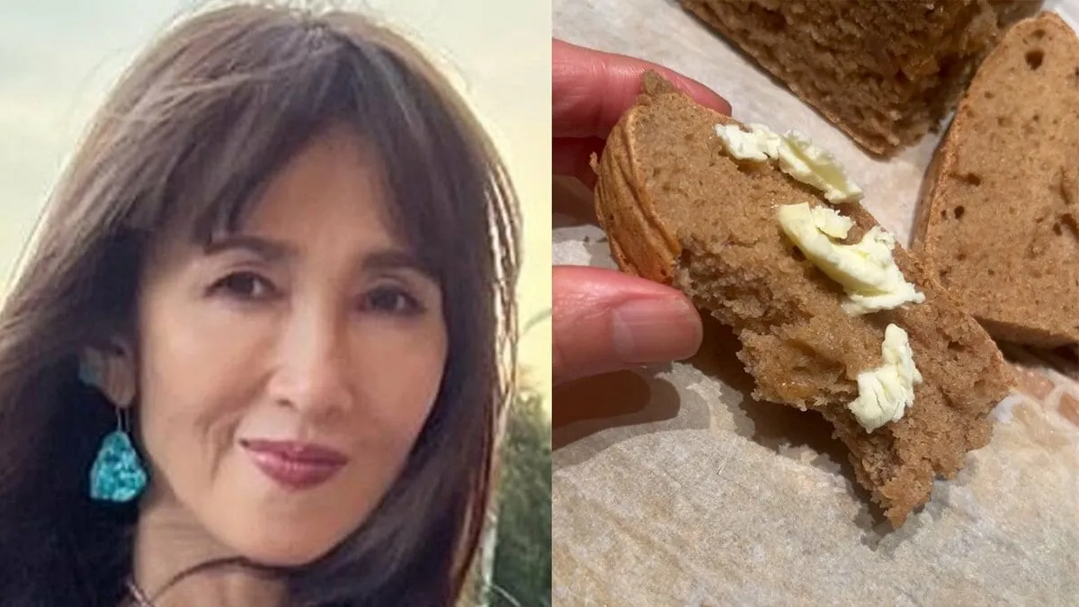 【工藤静香】　「パンの匂いに誘われて、ルンちゃんが来ました」焼きたて手作りパンの動画を披露　愛犬をあやす声に「声がたくさん聴けて幸せです」「幸せを絵に描いたような家庭ですね」など反響続々
