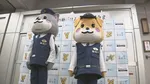 上野の街の平和を守る上野警察署の新マスコット「うえの助」と「はるみ先輩」が誕生し任命式　警視庁上野警察署