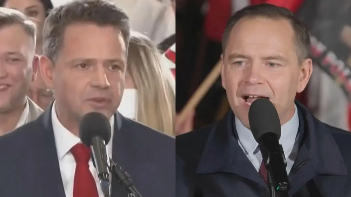ポーランド大統領選　ワルシャワ市長と右派候補が決選投票へ トゥスク政権の行方占う