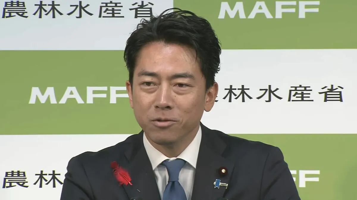 小泉農水大臣　希望ポスト総裁に伝えず　続投要請は「ない」
