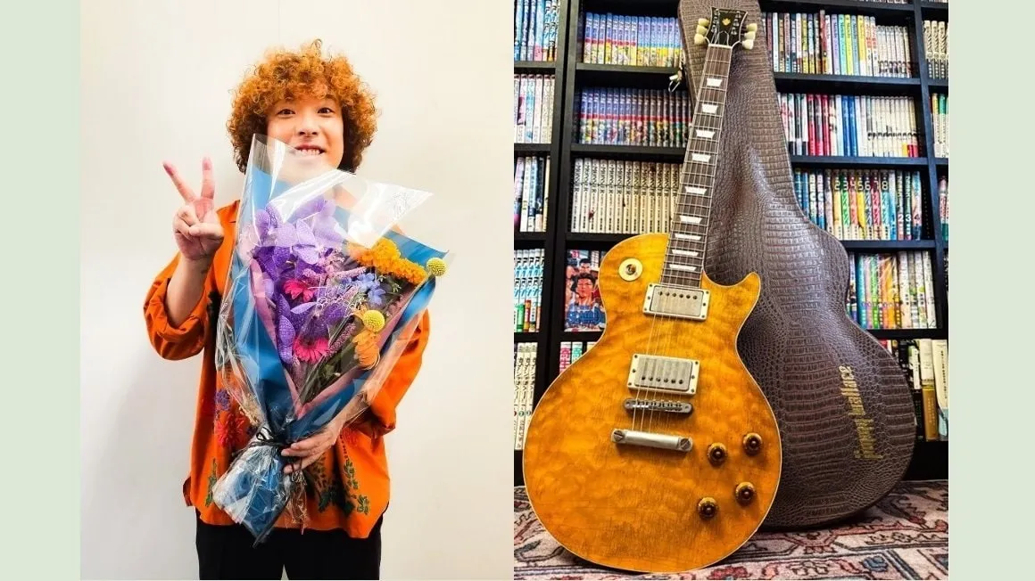 【KANA-BOON】谷口鮪さんがギター「Jimmy Wallaceが7本目」　レジェンド・ギタリストのジミー・ウォレス氏のブランド　自身の誕生日に自分へプレゼント