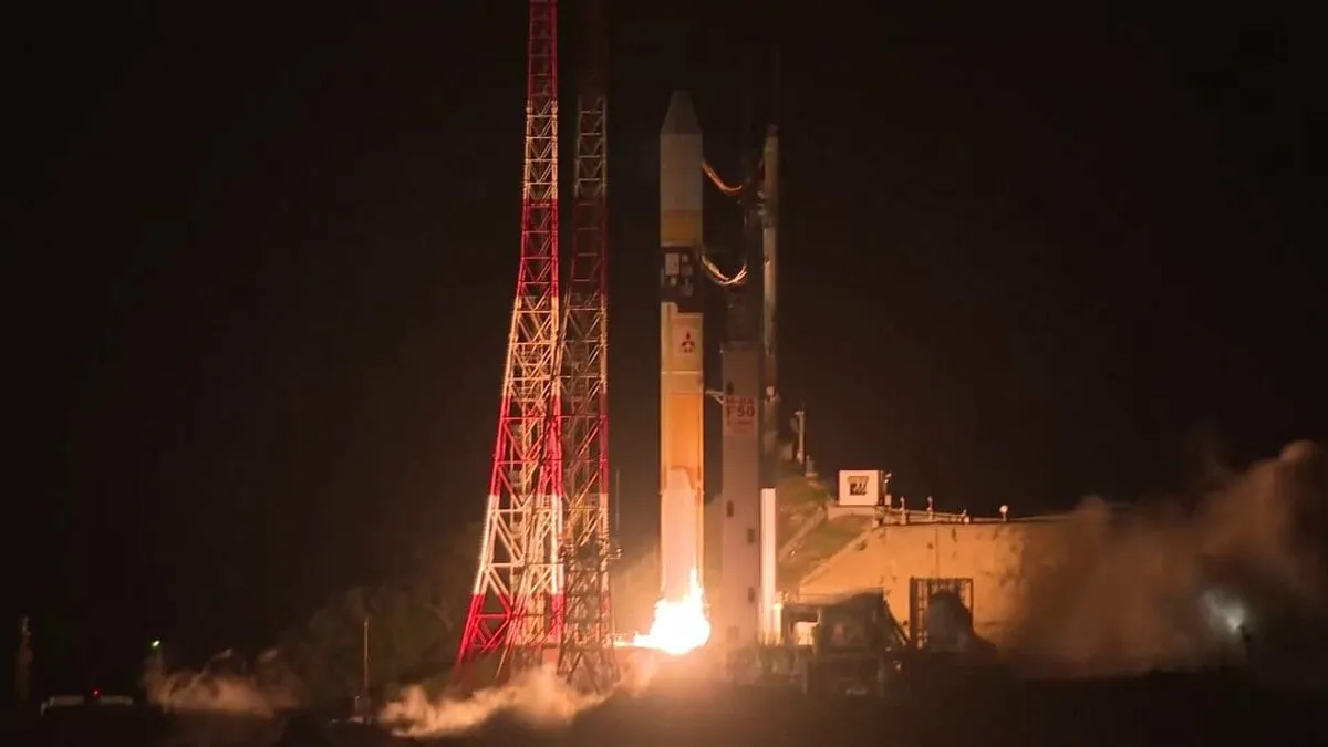 H2Aロケットの最終号機・50号機 鹿児島・種子島宇宙センターから打ち上げ成功、成功率は98%に