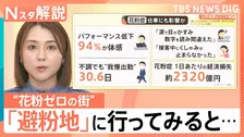 経済損失は「1日2000億円以上」！？花粉シーズン本格化　症状緩和のケースも？“スギ花粉ゼロ”の避粉地とは【Nスタ解説】