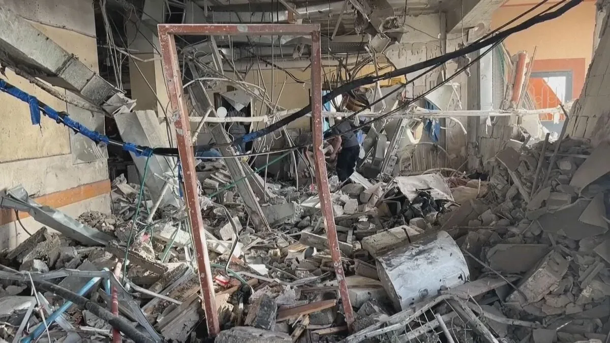 ガザ病院空爆　イスラエル軍攻撃で28人死亡　「去年殺害のハマス指導者・シンワル氏の弟が標的」