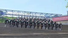 31年ぶり大相撲パリ公演　初日の決勝戦は大関対決に　会場は大歓声に包まれる