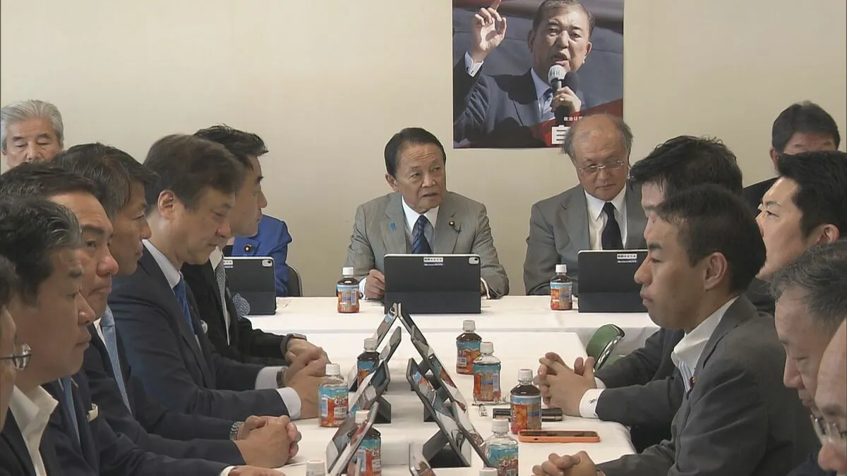 自民　安倍元総理提唱の外交方針の継承目指す会合開催　本部長に麻生氏、本部長代理に高市氏が就任の方針
