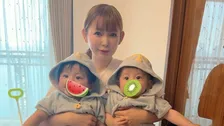 【 中川翔子 】　双子育児の〝リアルなハプニング〟に奮闘　「朝からお風呂にはいる大事件」も　「大変だけど本当かわいい、双子で良かった！」