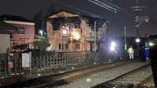 【速報】千葉・京成成田駅近くの住宅で火事　京成本線の一部区間で運転見合わせ