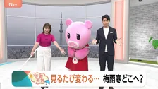 【6月23日 関東の天気】見るたび変わる…梅雨寒どこへ？