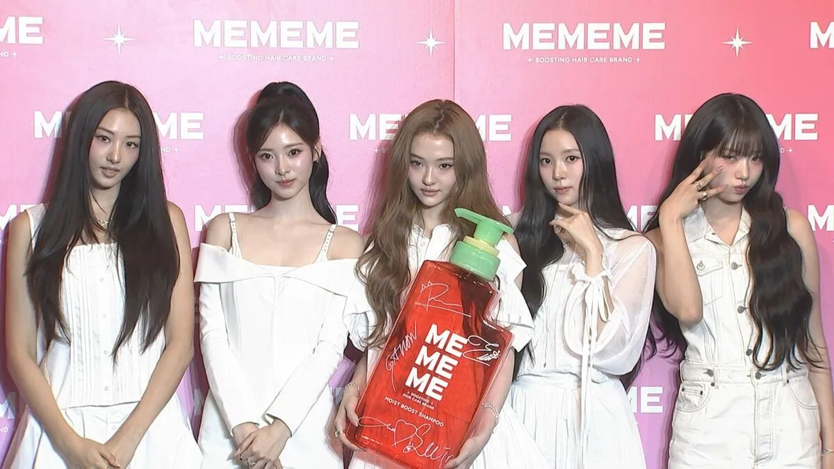 【 MEOVV 】　新ヘアケアブランド「MEMEME」　アンバサダー就任　ANNA「赤色ヘアに挑戦」