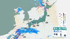 熱帯低気圧と梅雨前線北上　台風で記録的な大雨になった地域で警報級の大雨のおそれ　あらたな大雨災害に警戒
