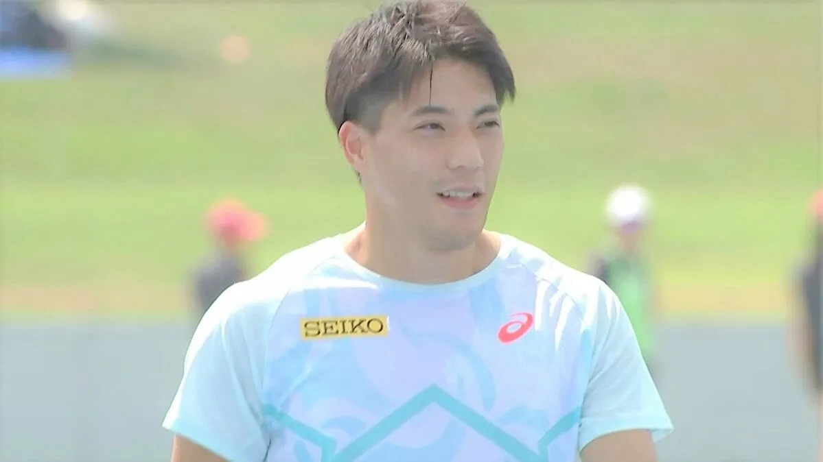 山縣亮太、奈良の記録会は棄権「全力を出して走りたかった」「（来年）34歳が9秒台出したらカッコいい」と前向く
