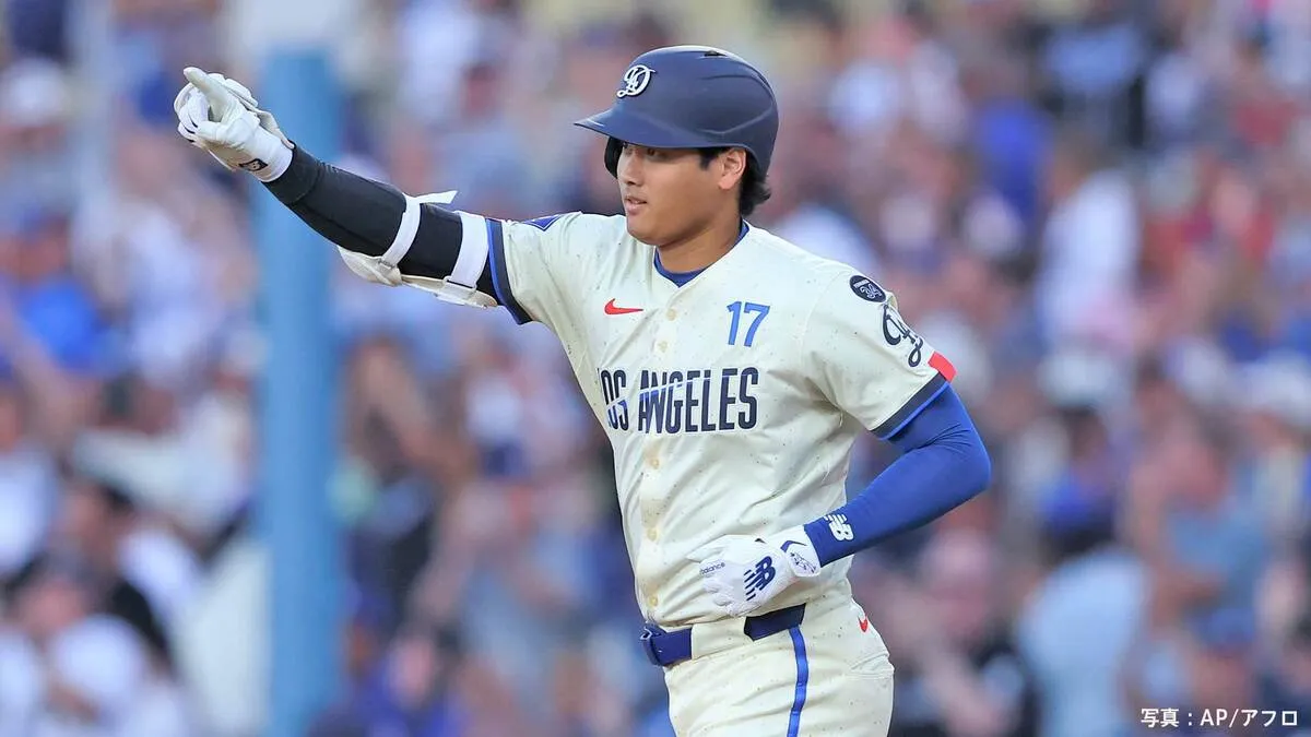 大谷翔平、3年連続40号＆8戦連続ヒット、8月5度目マルチで打撃好調キープ！ド軍は2連勝