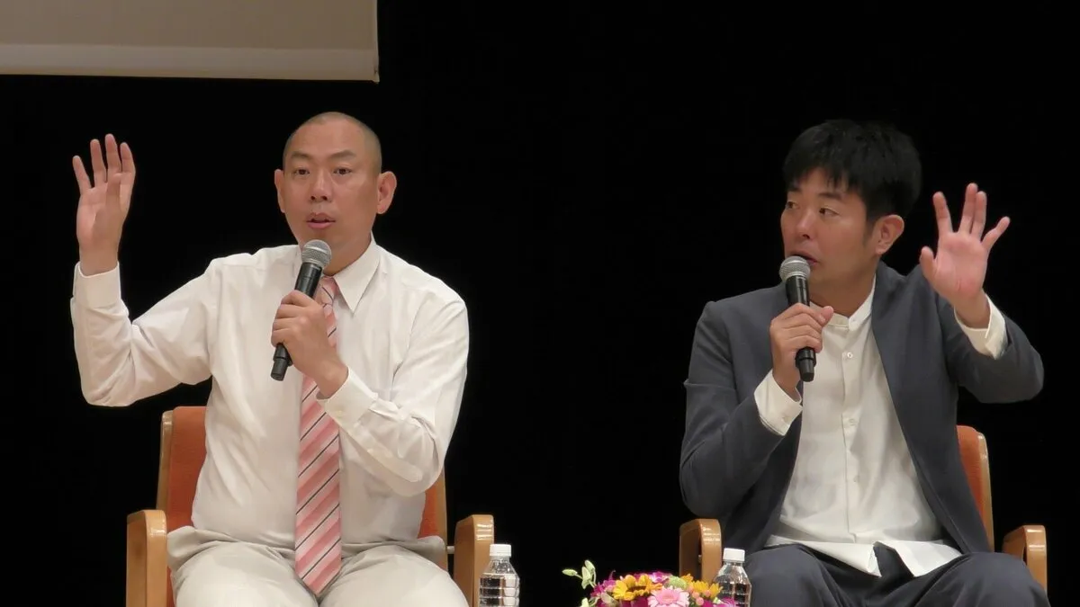 「手口がどんどん変わるから騙される」お笑いコンビ「レギュラー」が特殊詐欺防止を訴え 東京・台東区 警視庁