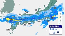 【9月26日 きょうの天気】9月最後の週末　秋雨前線復活で本降りの雨　千葉などあらたな大雨災害に警戒　台風26号沖縄に接近のおそれ