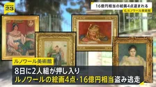 フランス・ルノワール美術館で2人組が絵画16億円相当盗み逃走　ヨーロッパで美術品の盗難相次ぐ