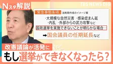 改憲議論が活発に…「緊急事態条項」イメージ案めぐり与野党が議論、星浩さん「自民党は、いわゆる“お試し改憲”から…」【Nスタ解説】
