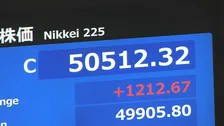 【速報】日経平均 1212円高の5万512円で取引終了 終値でも史上初の5万円超