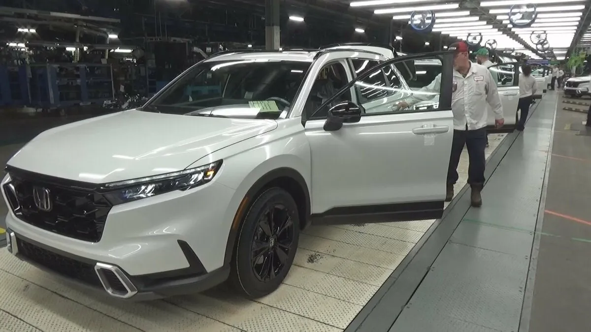 ホンダ アメリカでのハイブリッド車の生産を強化 トランプ政権下の市場変化に対応 部品の現地調達も増加へ