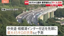 あす19日から5連休の「シルバーウィーク」 “ほぼ満席” 新幹線など早くも混雑　台風25号の影響にも注意