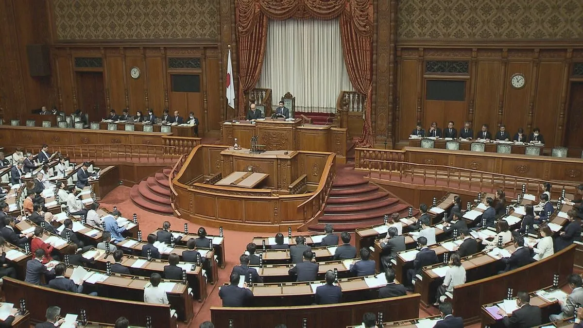 参議院選挙を受けた臨時国会　参議院議長に関口氏、副議長に福山氏を選出
